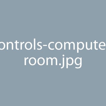 Controls Computer Room